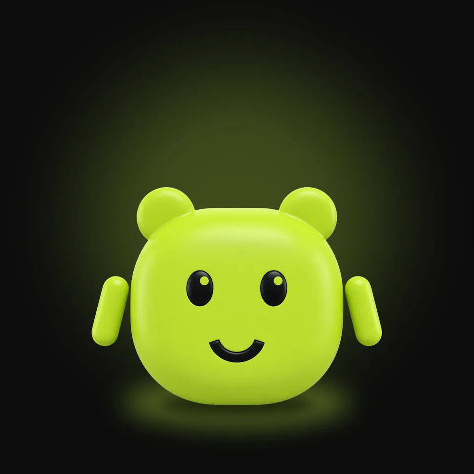 Rep, Repvora's lime-green training buddy, waving hello